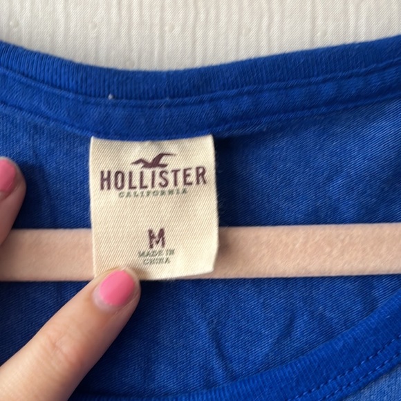 Hollister blue tank top - Picture 3 of 6